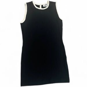 ST . John Collection  dress By Marie Gray black sheath knit dress size 4